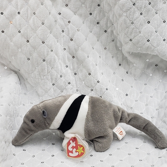 Rare Vintage Ty Beanie Baby ANTS  The Anteater with Tag Errors -1997 - Picture 3 of 8